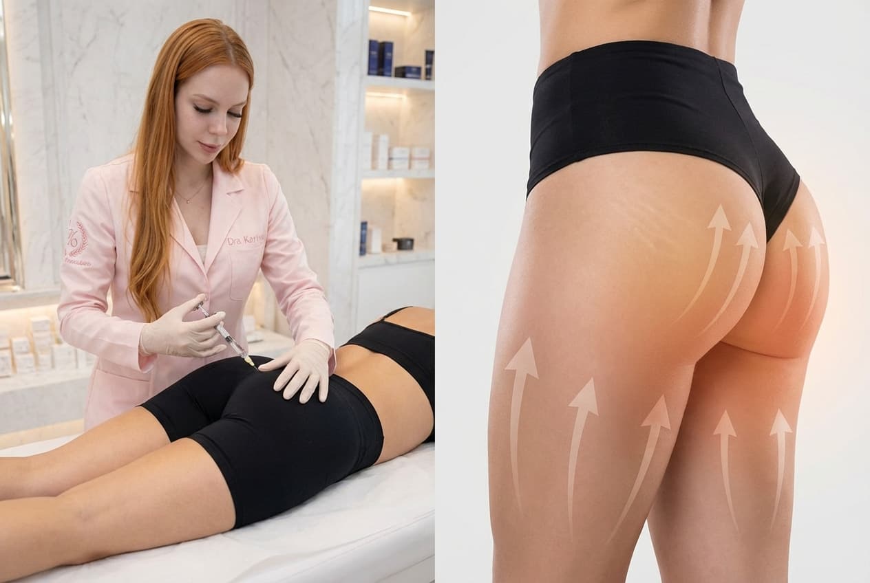 Harmonização Glútea - Dra Karine Fernanda Santo André