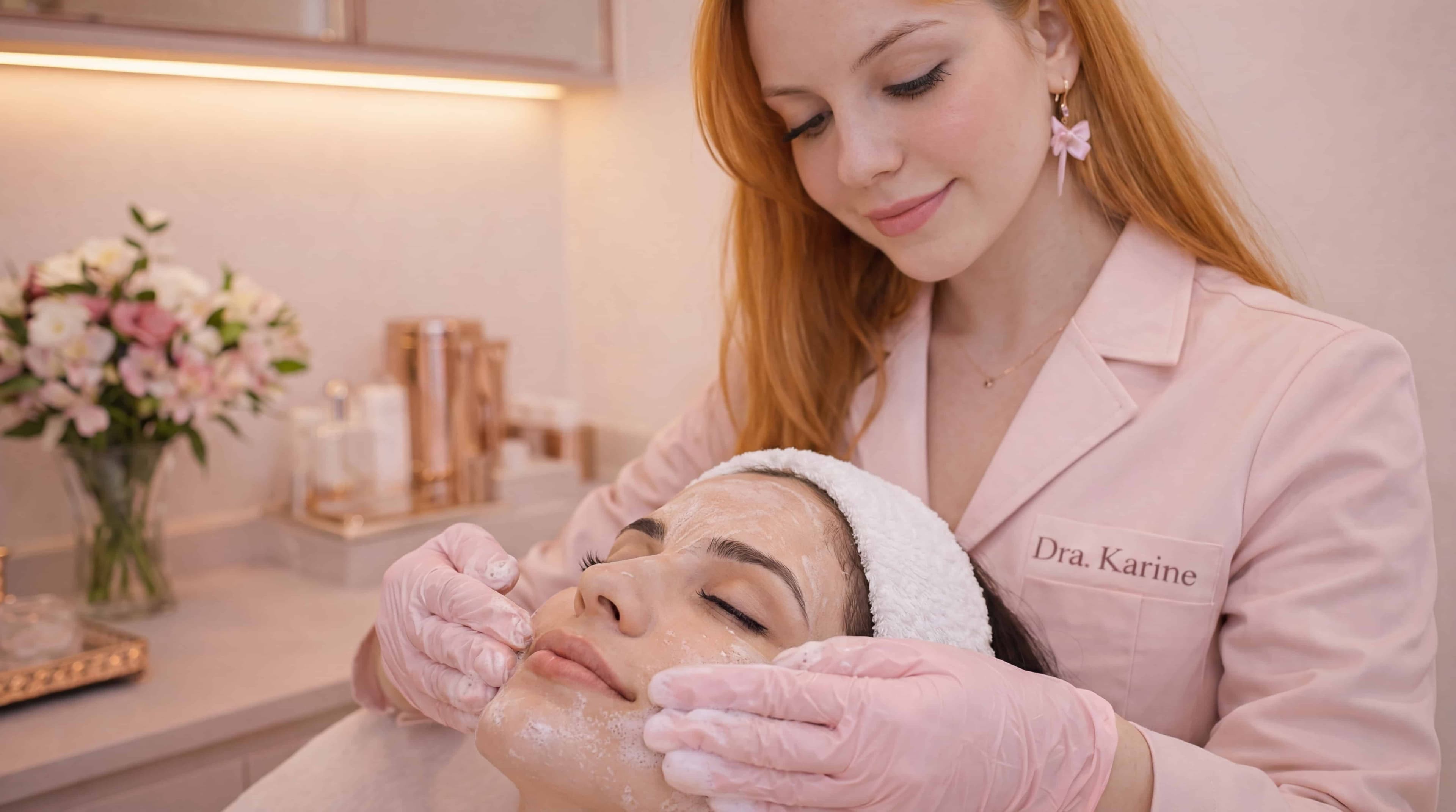 Limpeza de Pele - Dra Karine Fernanda Santo André